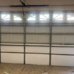 Garage door insulation