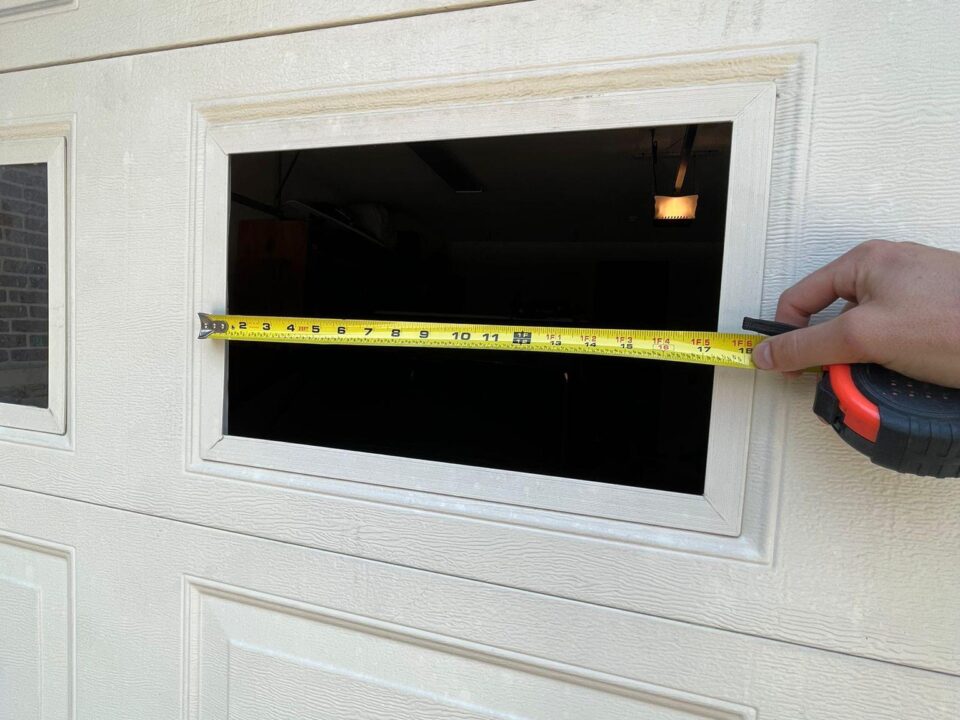 window replacement for garage door