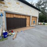 step-by-step instructions on how to paint your garage door