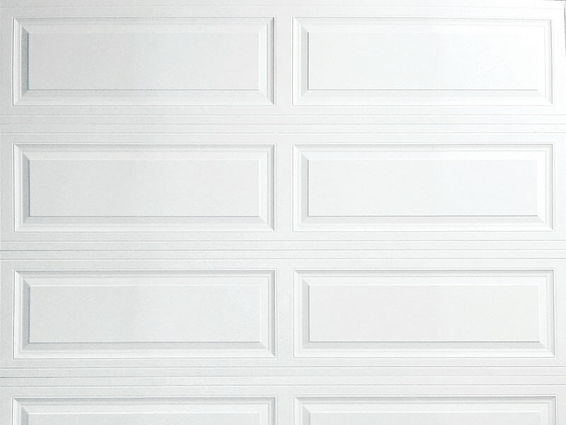 raised ranch panel garage door 1