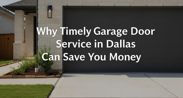 Why Timely Garage Door Service in Dallas Can Save You Money