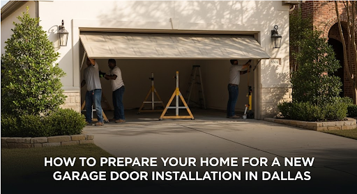 How to Prepare Your Home for a New Garage Door Installation in Dallas